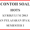 Contoh Soal Hots Ipa Sd Kelas 5 Pilihan Ganda