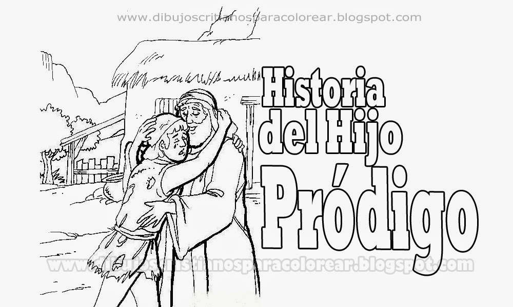 Dibujos Cristianos Para Colorear El Hijo Prodigo Para Colorear Dibujos Cristianos