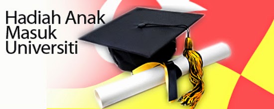 Hadiah Anak Masuk Universiti Untuk Anak Selangor 