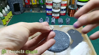 How to make a Realistic Diorama Fantasy Stone Altar