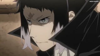 文ストアニメ 3期36話 芥川龍之介 Akutagawa Ryunosuke 文豪ストレイドッグス Bungo Stray Dogs Episode 36