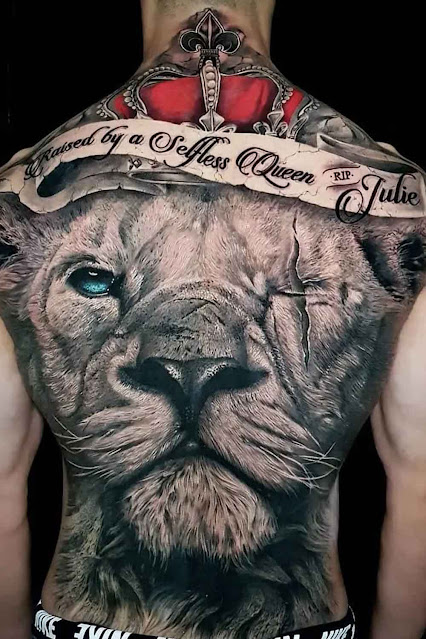 Tatuagens masculinas - 30 fotos de modelos de costas fechadas