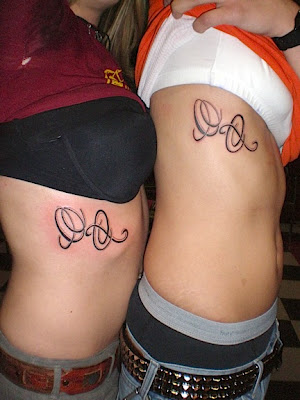 Matching Love Tattoos