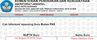 INFO TERBARU KEMDIKBUD UPDATE FITUR INPASSING NON PNS DAN GBPNS 2016/2017