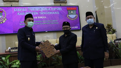 Ini 4 Raperda Menjadi Perda Yang Ditetapkan DPRD Kabupaten Tangerang 