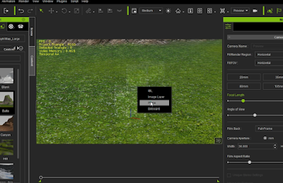you can import your png image in iclone software with left-click your images then selecting plane. In the same way, you can bring many images in Iclone. Like child and parent all images have to be selected and attached.