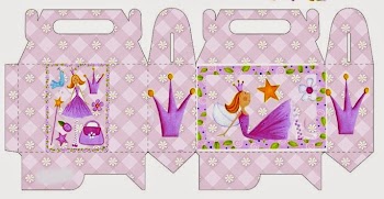 Fairies Princes Free Printable Lunch Box. 