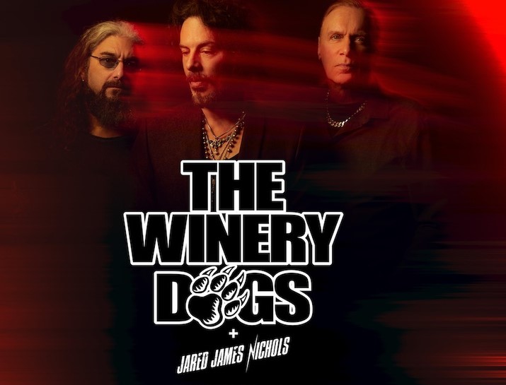 Jared James Nichols,Richie Kotzen,Billy Sheehan: The Winery Dogs