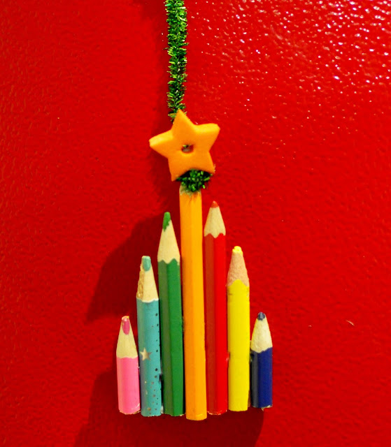 decorated pencil gift craft children