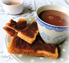 Hot Chocolate & Cinnamon Toast