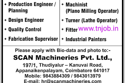 quality control jobs in coimbatore