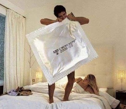 Camisinha para gigantes