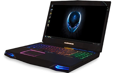 Laptops Alienware ads Klipsch to M17x