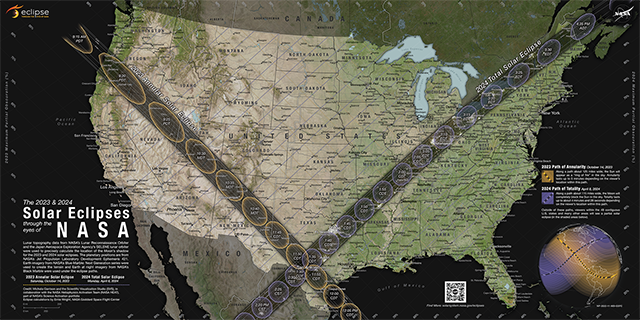 Anuncia la NASA eclipse total de sol el 8 de abril de 2024: será visible en Mérida