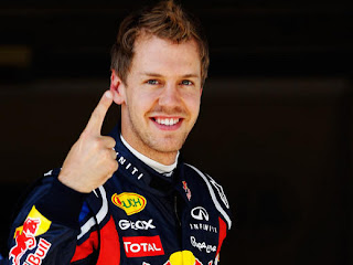 Sebastian Vettel cruised