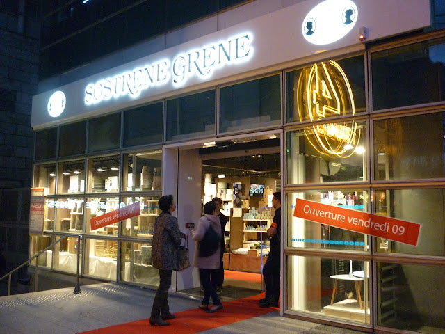 Boutique sostrene grene à paris la défense inauguration shopping