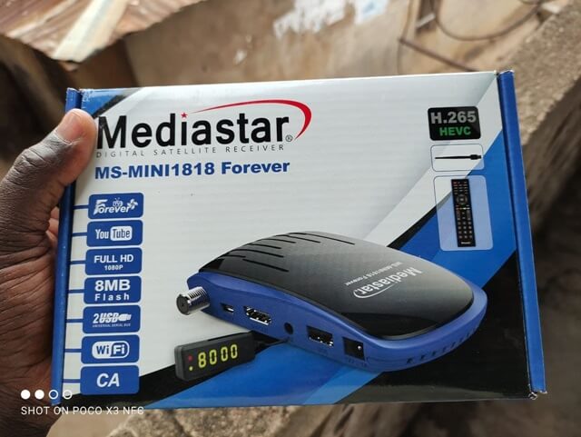 MEDIASTAR MS-MINI 1818 FOREVR HD RECEIVER NEW SOFTWARE 09 MAY 2022