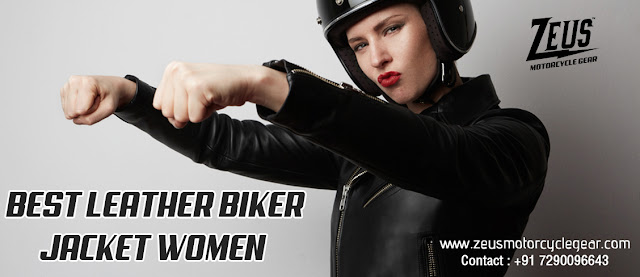 best leather biker jacket women