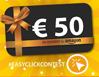 Logo Vinci gratis un buono Amazon da 50€ con Easy Click