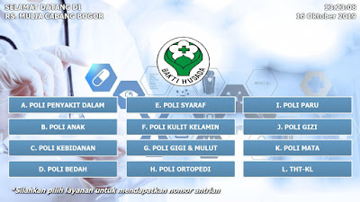 aplikasi antrian, software antrian, mesin antrian, program antrian, queueing system