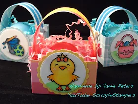 Sunny Studio Stamps: A Good Egg EOS Easter Baskets by Jamie Peters