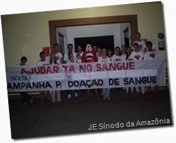 CAMPANHA DOAÇÃO DE SANGUE 2011