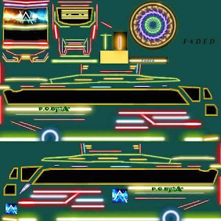 Download Livery Bus Faded