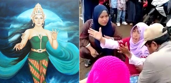 Wanita Kesurupan Nyi Roro Kidul Suruh Salat Gaib Agar Korban Lion Air Ditemukan Semua
