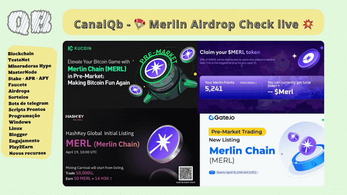 CanalQb - 🪂 Merlin Airdrop Check live 💥