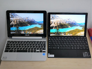ASUS Chromebook Detachable CM3 vs C101PA