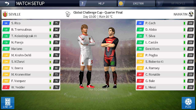 semua pemain 100 dream league soccer