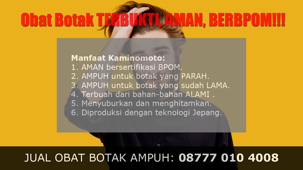 CARA MENUMBUHKAN RAMBUT YANG BOTAK<br/>Sentani<br/>