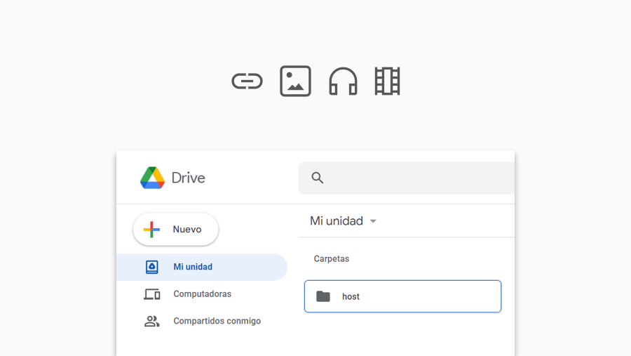 usar google drive como hosting gratuito