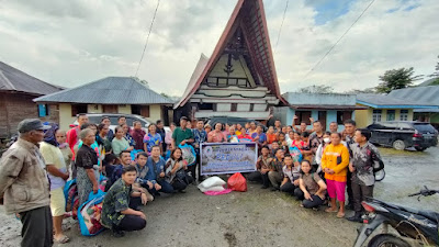 KMM Peduli, Bantu 56 Anggotanya Korban Banjir Bandang di Kenegerian Sihotang