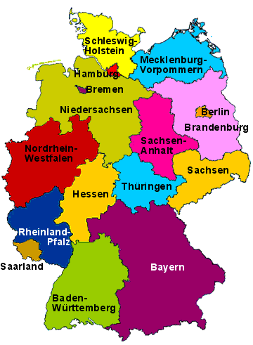 Deutscheins1 : Bundesländer