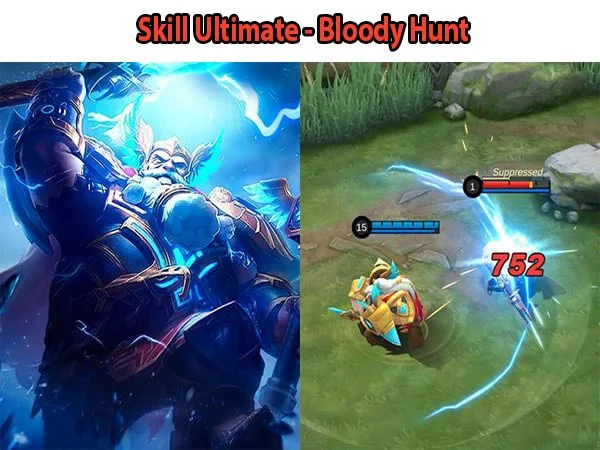 7 Skill Ultimate Hero Mobile Legend Paling Jago, Skill Ultimate - Bloody Hunt