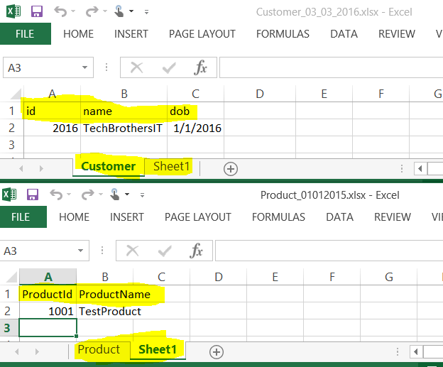 Welcome To Techbrothersit C Import Excel Files With Single Or Multiple Sheets To Sql Server Tables According To Excel File Name Dynamically In C