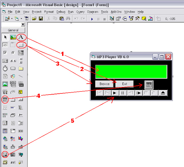 Membuat MP3 Player Sederhana Dengan Visual Basic 6.0 [Part I]