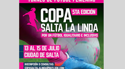 Por un fútbol igualitario e inclusivo” se disputará en Salta un torneo de fútbol femenino.