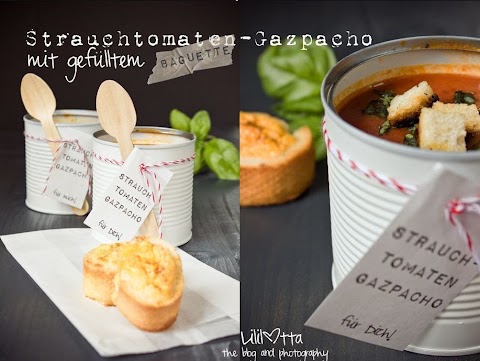 Gastblogger :: Strauchtomaten-G a z p a  c h o mit gefülltem Baguette von Lililotta