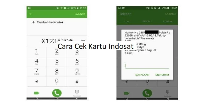 Cara Cek Kartu Indosat