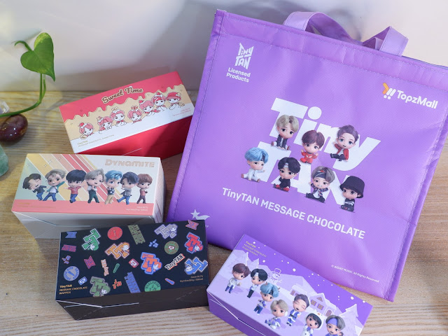 A.R.M.Y BTS TinyTAN Message Chocolate Ver.2 TopzMall