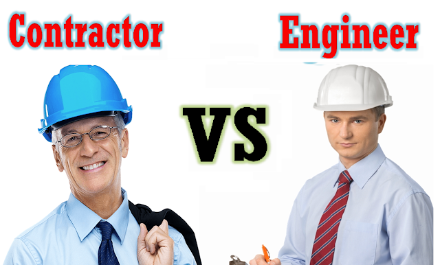 Comparison Between Engineer & Contractor Work | Who is Better - Engineer or Contractor | Engineer VS Contractor