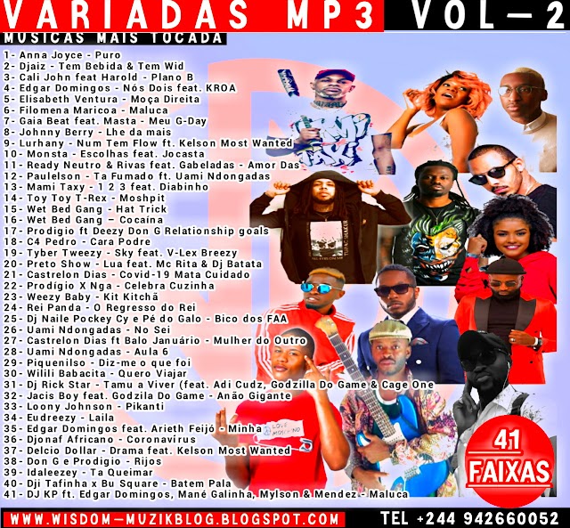 Wisdom-Muzik - Variadas Mp3 Vol-2 (Álbum) [DOWNLOAD] 