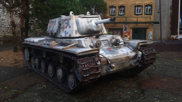 KV-1 russischer Panzerkampfwagen