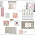 Pink & Gray Nursery Mood Board