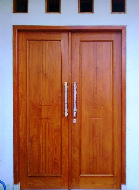 38 Model Pintu Minimalis 2 Pintu Terbaru yang Modern Masa 