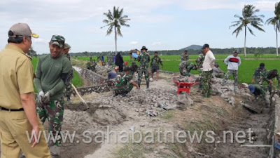 Bupati Pinrang Tinjau TMMD ke 105 di Desa Mattiro Ade Patampanua