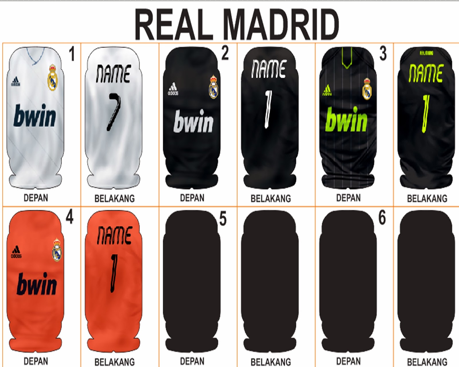 Download Gambar Kartun Real Madrid DP BBM