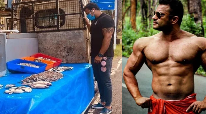 Mr Kerala Awad winning Bodybuilder Sells Fish on the Streets